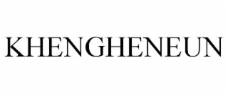 KHENGHENEUN trademark