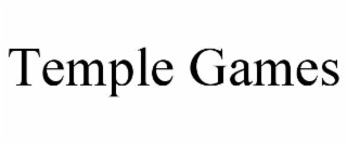TEMPLE GAMES