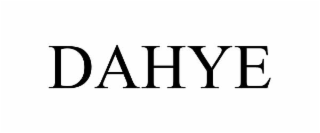 DAHYE
