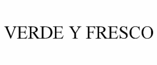 VERDE Y FRESCO