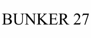 BUNKER 27