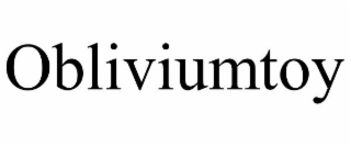 OBLIVIUMTOY trademark