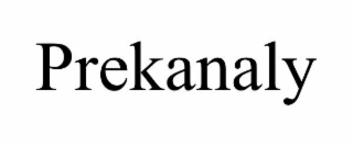 PREKANALY trademark