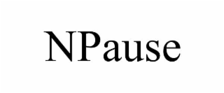 NPAUSE trademark