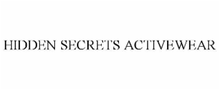 HIDDEN SECRETS ACTIVEWEAR