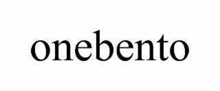 ONEBENTO