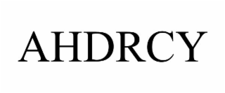 AHDRCY