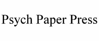PSYCH PAPER PRESS