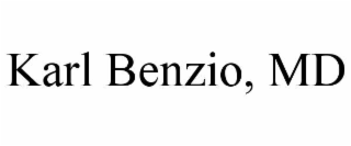 KARL BENZIO, MD