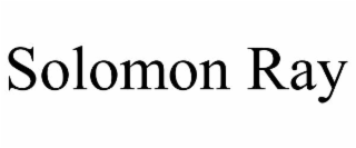 SOLOMON RAY