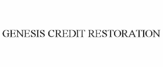GENESIS CREDIT RESTORATION