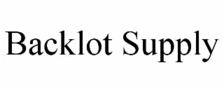 BACKLOT SUPPLY