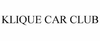 KLIQUE CAR CLUB