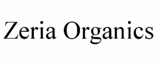 ZERIA ORGANICS