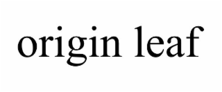 ORIGIN LEAF