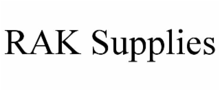 RAK SUPPLIES