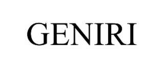GENIRI trademark
