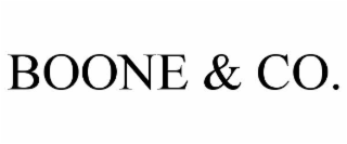 BOONE & CO.