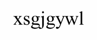XSGJGYWL