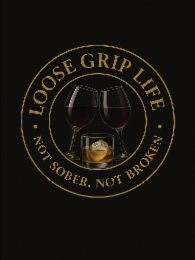 LOOSE GRIP LIFE NOT SOBER NOT BROKEN
