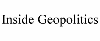 INSIDE GEOPOLITICS