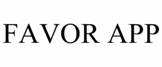 FAVOR APP trademark
