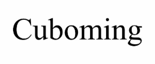CUBOMING trademark