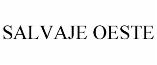 SALVAJE OESTE trademark