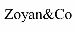 ZOYAN&amp;CO trademark