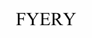 FYERY trademark