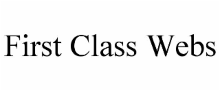FIRST CLASS WEBS