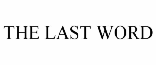 THE LAST WORD
