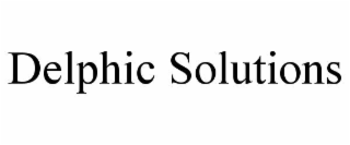 DELPHIC SOLUTIONS