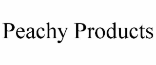 PEACHY PRODUCTS