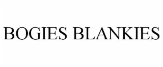 BOGIES BLANKIES