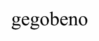 GEGOBENO