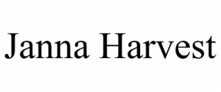 JANNA HARVEST