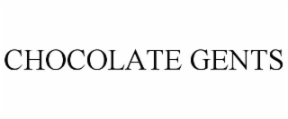 CHOCOLATE GENTS trademark