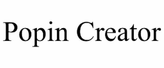 POPIN CREATOR trademark