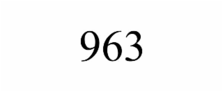 963 trademark