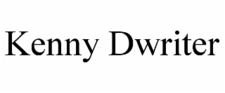 KENNY DWRITER trademark
