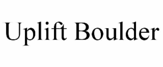 UPLIFT BOULDER
