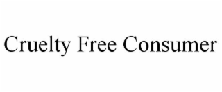 CRUELTY FREE CONSUMER