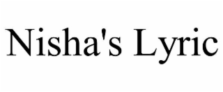 NISHA'S LYRIC