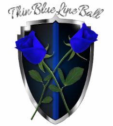 THIN BLUE LINE BALL