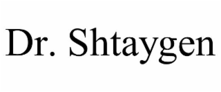 DR. SHTAYGEN trademark