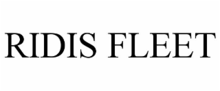 RIDIS FLEET trademark