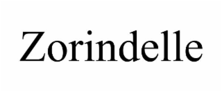 ZORINDELLE trademark