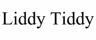 LIDDY TIDDY