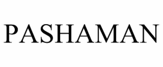 PASHAMAN